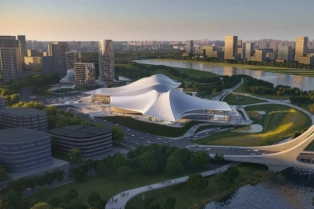 Zaha Hadid Architects: Kulturni centar u Šaosingu